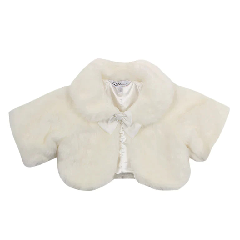 Baby faux deals fur shrug